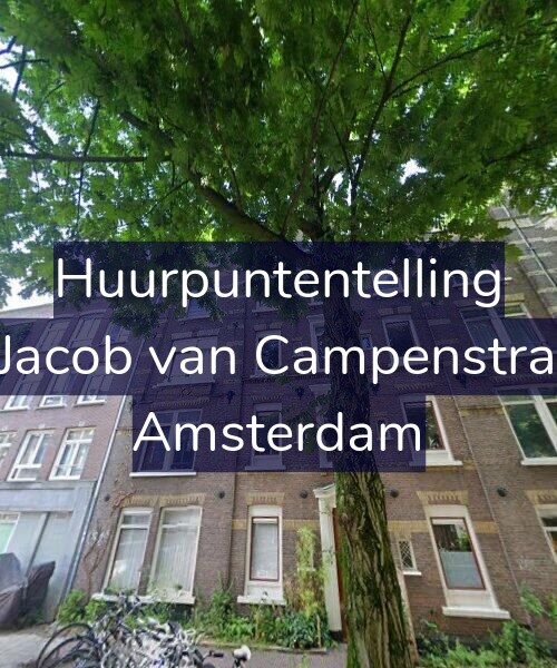 Foto gevel Huurpuntentelling voor Tweede Jacob van Campenstraat 95-4L, Amsterdam