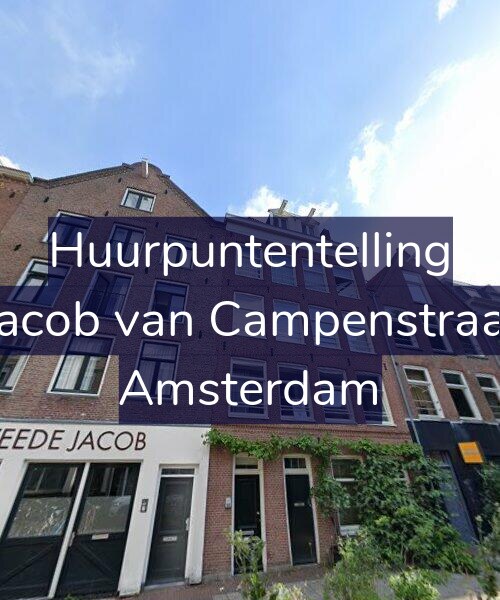 Foto gevel Huurpuntentelling voor Tweede Jacob van Campenstraat 129-2V, Amsterdam