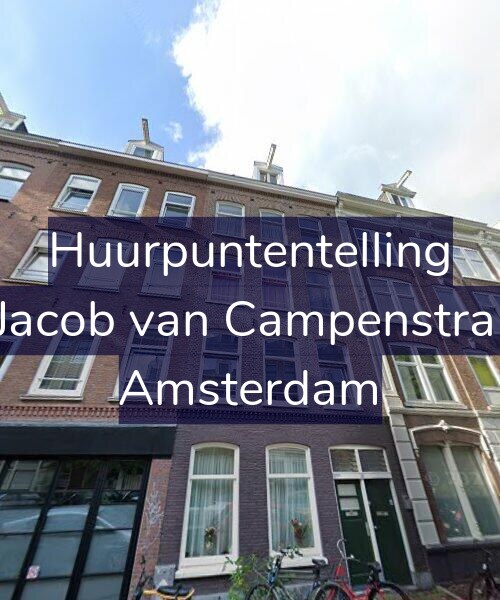 Foto gevel Huurpuntentelling voor Tweede Jacob van Campenstraat 98-3V, Amsterdam
