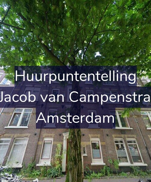 Foto gevel Huurpuntentelling voor Tweede Jacob van Campenstraat 95-2L, Amsterdam