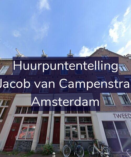 Foto gevel Huurpuntentelling voor Tweede Jacob van Campenstraat 125-B, Amsterdam