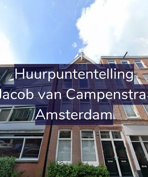 Foto gevel Huurpuntentelling voor Tweede Jacob van Campenstraat 120-H, Amsterdam