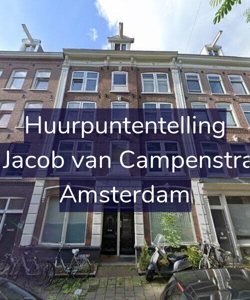 Foto gevel Huurpuntentelling voor Tweede Jacob van Campenstraat 96-H, Amsterdam