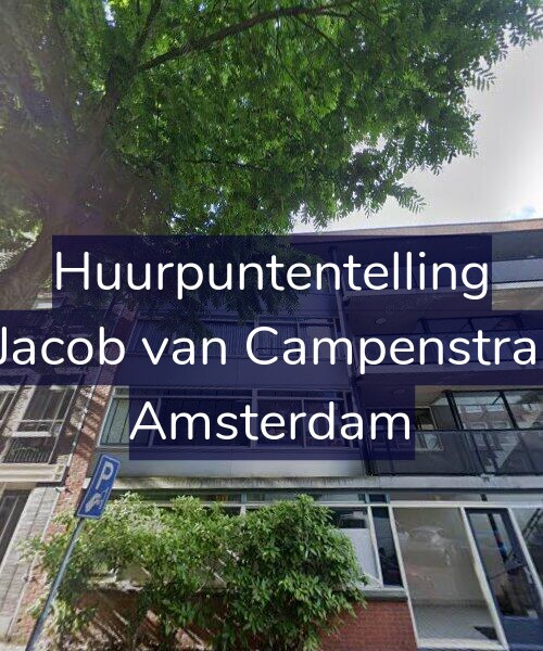Foto gevel Huurpuntentelling voor Tweede Jacob van Campenstraat 128-C, Amsterdam