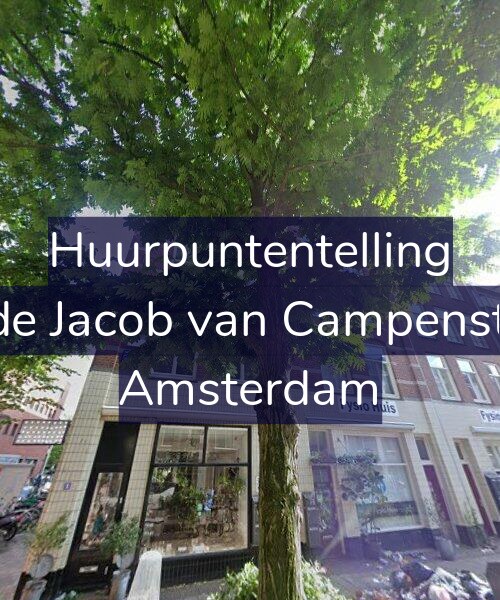 Foto gevel Huurpuntentelling voor Tweede Jacob van Campenstraat 3, Amsterdam