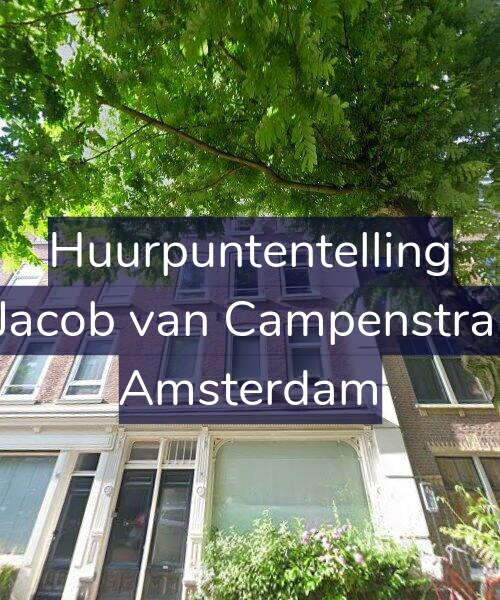 Foto gevel Huurpuntentelling voor Tweede Jacob van Campenstraat 88-2A, Amsterdam