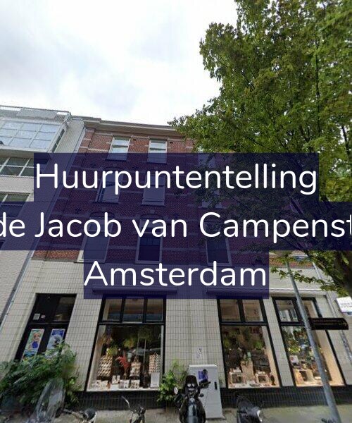 Foto gevel Huurpuntentelling voor Tweede Jacob van Campenstraat 7, Amsterdam