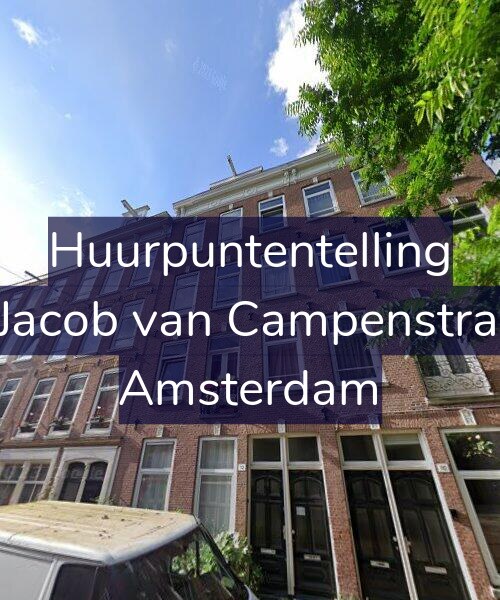 Foto gevel Huurpuntentelling voor Tweede Jacob van Campenstraat 112-4, Amsterdam