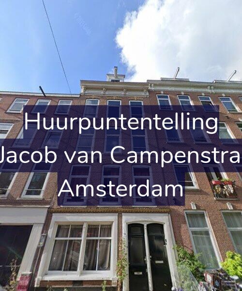 Foto gevel Huurpuntentelling voor Tweede Jacob van Campenstraat 114-1, Amsterdam