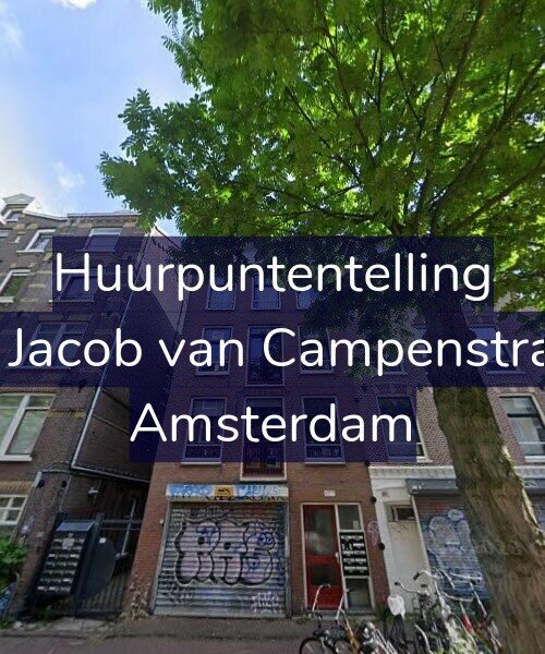 Foto gevel Huurpuntentelling voor Tweede Jacob van Campenstraat 97-C, Amsterdam