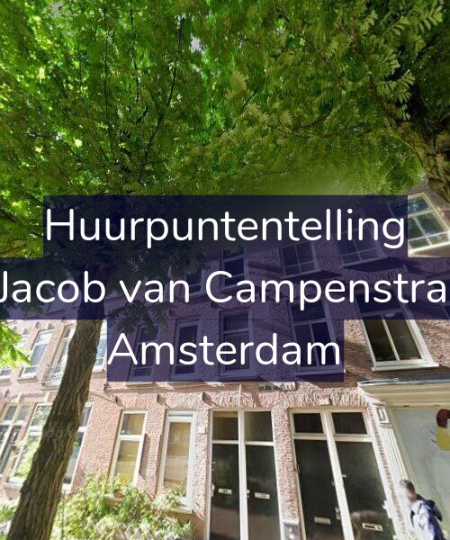 Foto gevel Huurpuntentelling voor Tweede Jacob van Campenstraat 108-2, Amsterdam