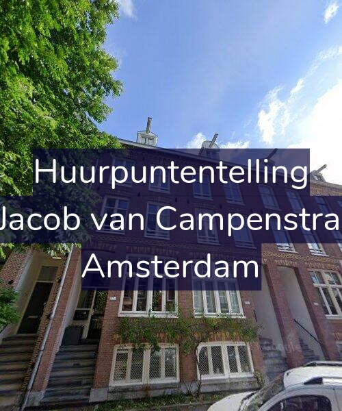 Foto gevel Huurpuntentelling voor Tweede Jacob van Campenstraat 119-E, Amsterdam