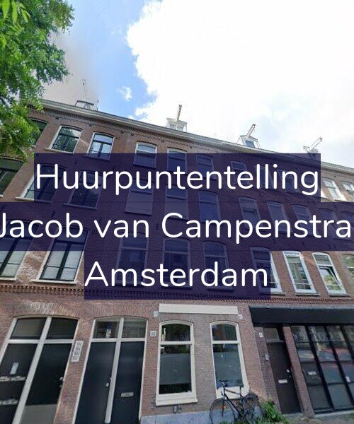 Foto gevel Huurpuntentelling voor Tweede Jacob van Campenstraat 102-4, Amsterdam
