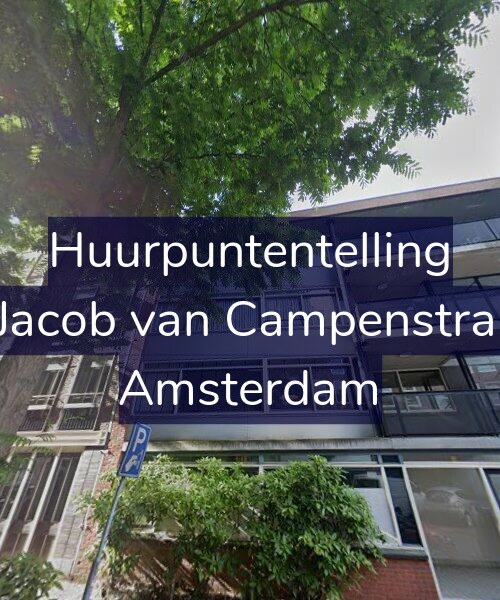 Foto gevel Huurpuntentelling voor Tweede Jacob van Campenstraat 128-B, Amsterdam