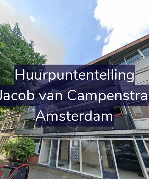 Foto gevel Huurpuntentelling voor Tweede Jacob van Campenstraat 126-B, Amsterdam