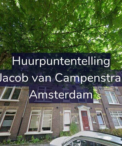Foto gevel Huurpuntentelling voor Tweede Jacob van Campenstraat 93-1R, Amsterdam