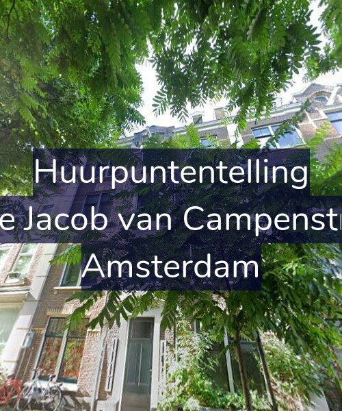 Foto gevel Huurpuntentelling voor Tweede Jacob van Campenstraat 84, Amsterdam