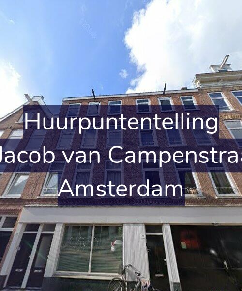 Foto gevel Huurpuntentelling voor Tweede Jacob van Campenstraat 118-H, Amsterdam