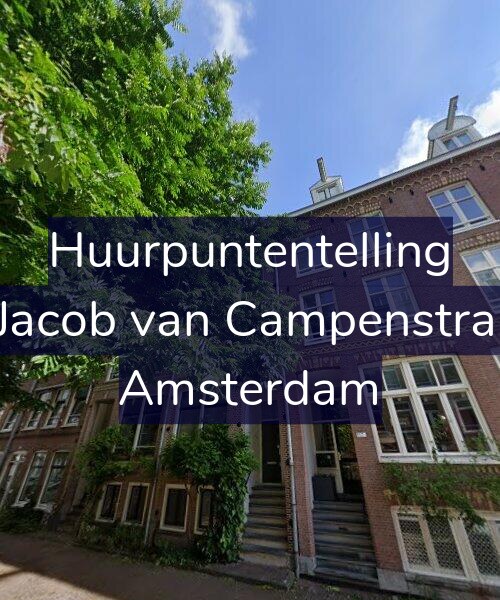 Foto gevel Huurpuntentelling voor Tweede Jacob van Campenstraat 115-B, Amsterdam