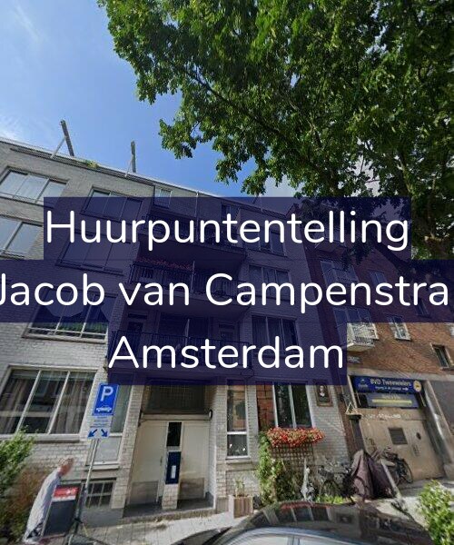 Foto gevel Huurpuntentelling voor Tweede Jacob van Campenstraat 157-B, Amsterdam