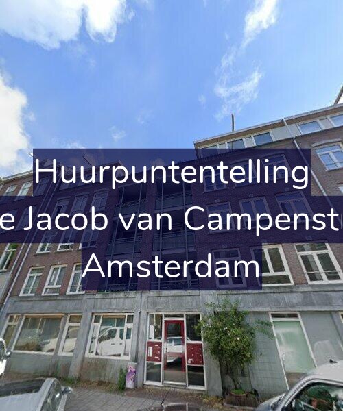 Foto gevel Huurpuntentelling voor Tweede Jacob van Campenstraat 37, Amsterdam