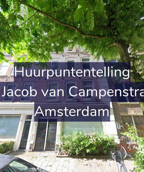 Foto gevel Huurpuntentelling voor Tweede Jacob van Campenstraat 88-H, Amsterdam