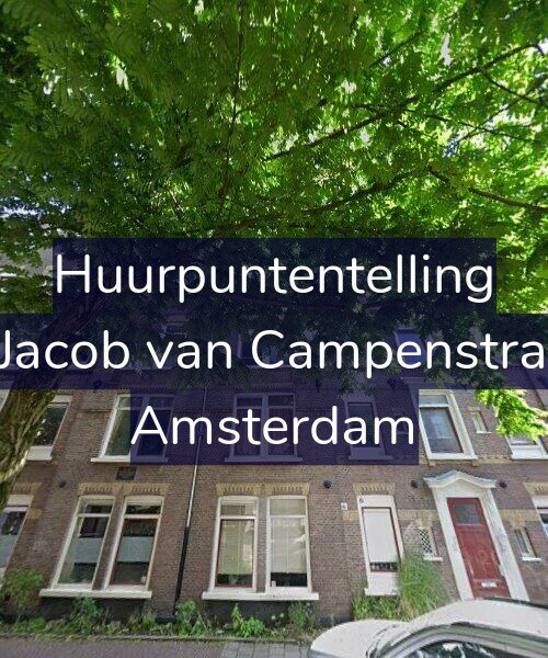 Foto gevel Huurpuntentelling voor Tweede Jacob van Campenstraat 93-1L, Amsterdam