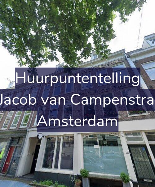 Foto gevel Huurpuntentelling voor Tweede Jacob van Campenstraat 138-4, Amsterdam