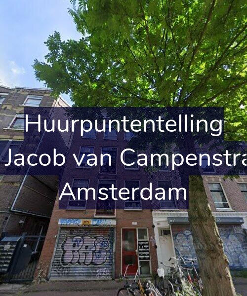 Foto gevel Huurpuntentelling voor Tweede Jacob van Campenstraat 97-E, Amsterdam