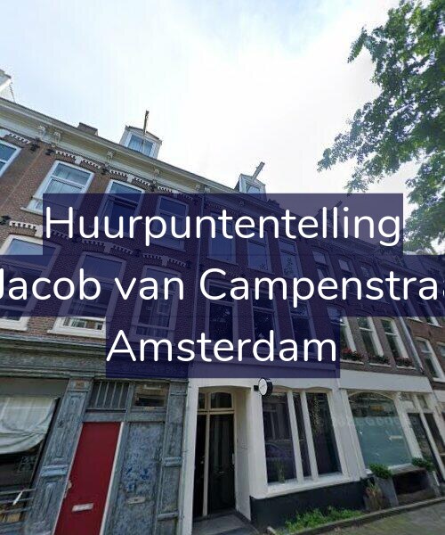 Foto gevel Huurpuntentelling voor Tweede Jacob van Campenstraat 138-H, Amsterdam