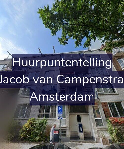 Foto gevel Huurpuntentelling voor Tweede Jacob van Campenstraat 155-E, Amsterdam