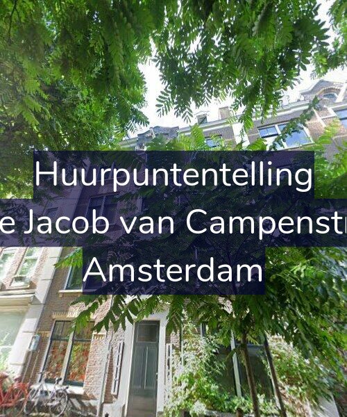 Foto gevel Huurpuntentelling voor Tweede Jacob van Campenstraat 86, Amsterdam