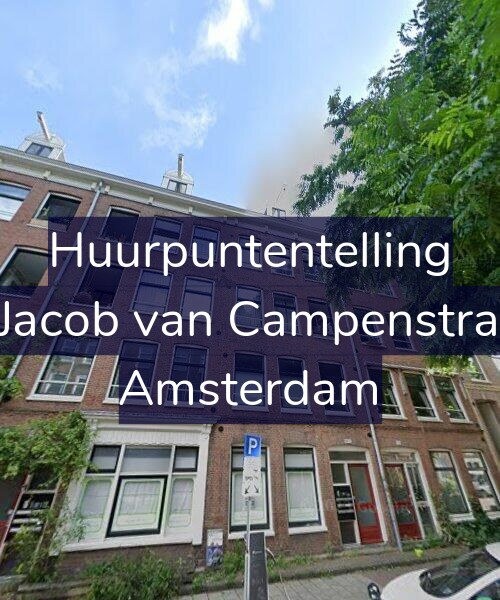 Foto gevel Huurpuntentelling voor Tweede Jacob van Campenstraat 109-F, Amsterdam