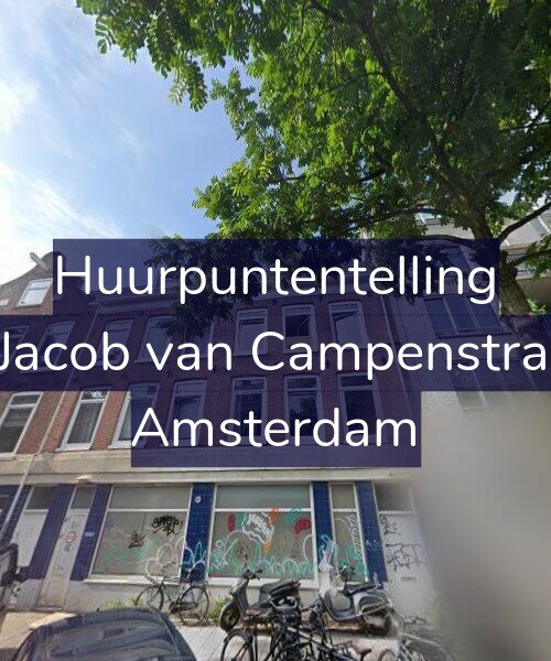 Foto gevel Huurpuntentelling voor Tweede Jacob van Campenstraat 149-2, Amsterdam