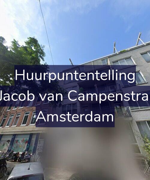Foto gevel Huurpuntentelling voor Tweede Jacob van Campenstraat 151-C, Amsterdam