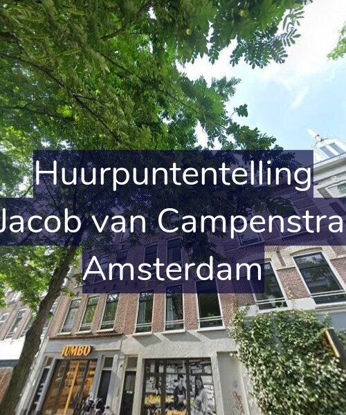Foto gevel Huurpuntentelling voor Tweede Jacob van Campenstraat 137-2, Amsterdam