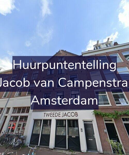 Foto gevel Huurpuntentelling voor Tweede Jacob van Campenstraat 127-C, Amsterdam
