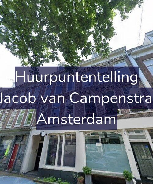 Foto gevel Huurpuntentelling voor Tweede Jacob van Campenstraat 138-2, Amsterdam