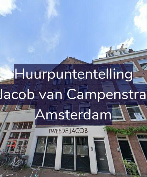 Foto gevel Huurpuntentelling voor Tweede Jacob van Campenstraat 127-E, Amsterdam