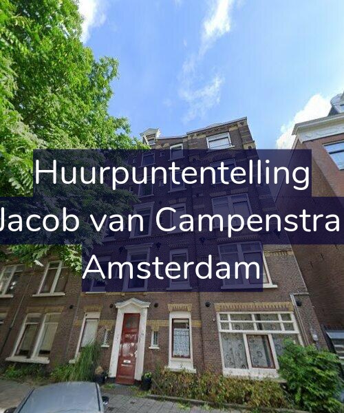 Foto gevel Huurpuntentelling voor Tweede Jacob van Campenstraat 93-2R, Amsterdam
