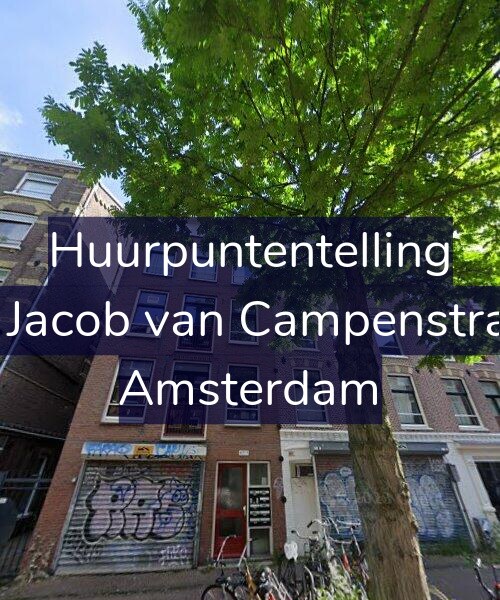 Foto gevel Huurpuntentelling voor Tweede Jacob van Campenstraat 97-G, Amsterdam