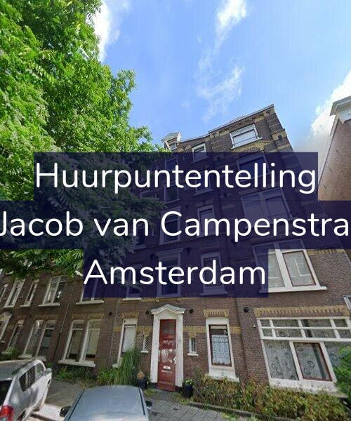 Foto gevel Huurpuntentelling voor Tweede Jacob van Campenstraat 89-3L, Amsterdam