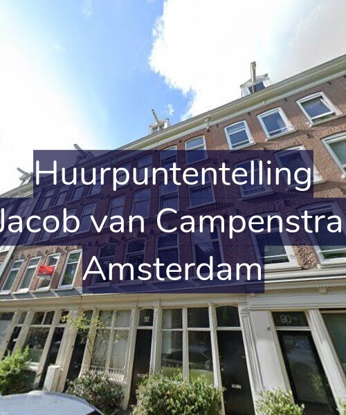 Foto gevel Huurpuntentelling voor Tweede Jacob van Campenstraat 92-2R, Amsterdam