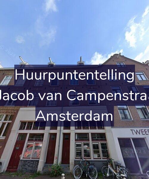 Foto gevel Huurpuntentelling voor Tweede Jacob van Campenstraat 125-D, Amsterdam