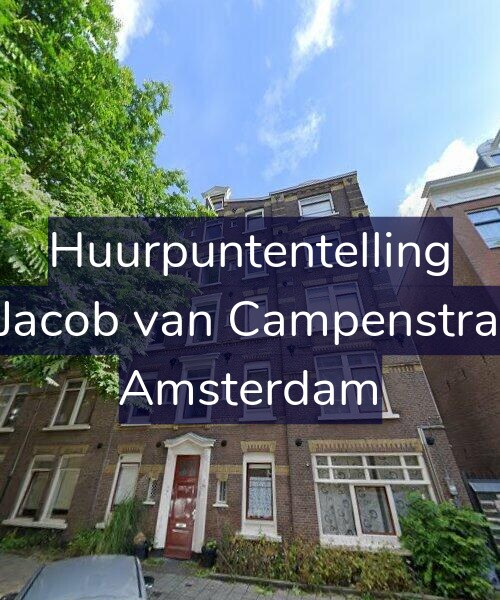 Foto gevel Huurpuntentelling voor Tweede Jacob van Campenstraat 93-2L, Amsterdam