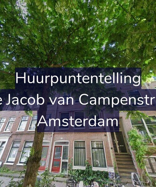 Foto gevel Huurpuntentelling voor Tweede Jacob van Campenstraat 111, Amsterdam