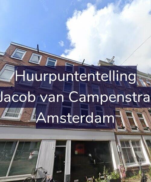 Foto gevel Huurpuntentelling voor Tweede Jacob van Campenstraat 116-1, Amsterdam
