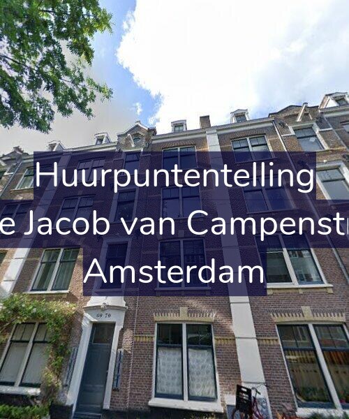 Foto gevel Huurpuntentelling voor Tweede Jacob van Campenstraat 68, Amsterdam