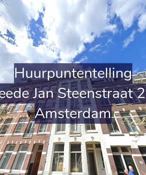Foto gevel Huurpuntentelling voor Tweede Jan Steenstraat 27-3, Amsterdam