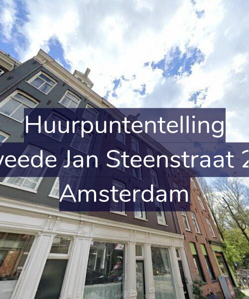 Foto gevel Huurpuntentelling voor Tweede Jan Steenstraat 2-3, Amsterdam